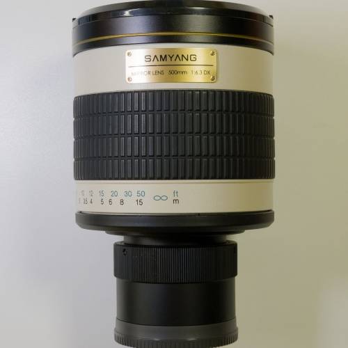 Samyang 500mm f/6.3 反射式鏡頭 Sony E 接環轉接器