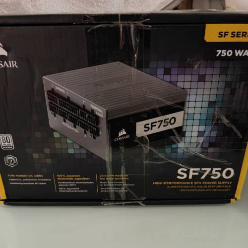 Corsair SF750 Platinum 750W Fully Modular SFX PSU 白金 電腦火牛 ITX
