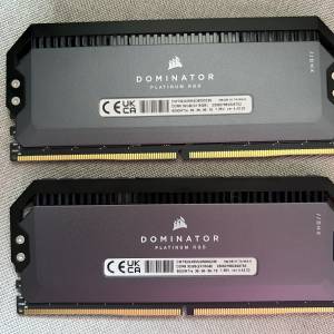 DOMINATOR® PLATINUM RGB 32GB (2x16GB) DDR5 DRAM 6000MT/s