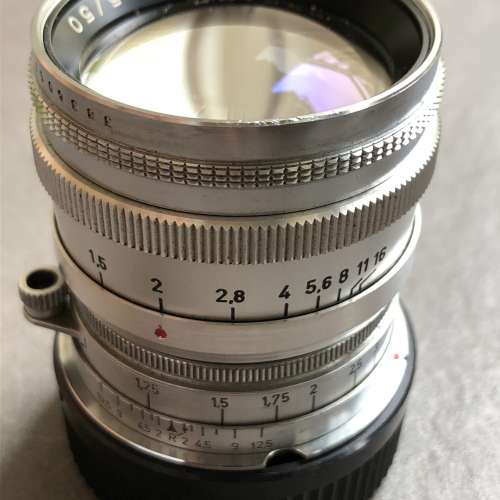Vintage Voigtland Nokton 50mm f1.5 改Leica 連動