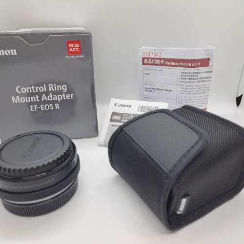 Canon EF-EOS R CONTROL RING  MOURT ADAPTER 控制轉接環