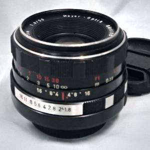 Meyer-optik 50mm F1.8  oreston  m42-mount