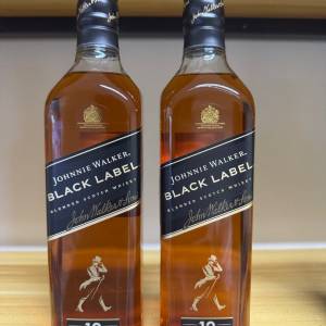 2枝 尊尼獲加 黑牌 威士忌 Johnnie Walker Black Label Whisky