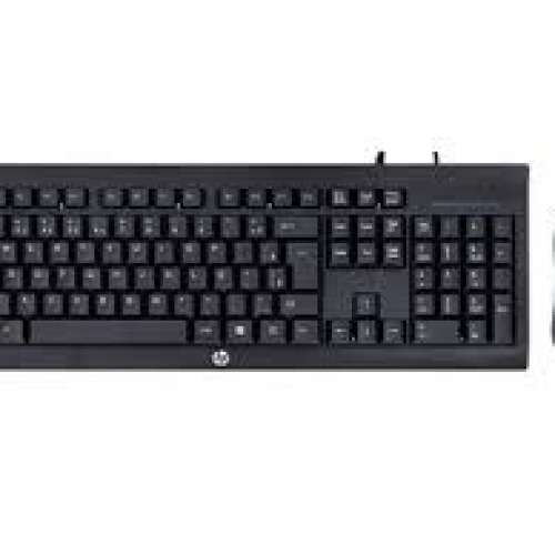 HP KEYBOARD +MOUSE  USB wire   全新有盒