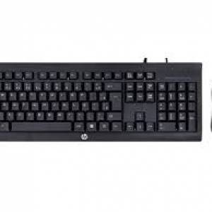 HP KEYBOARD +MOUSE  USB wire   全新有盒