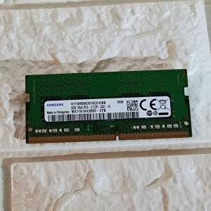 95%新行貨SAMSUNG DDR4-2133 8GB Ram手提電腦