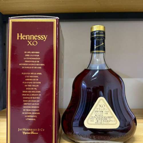 日本版 舊裝金蓋 軒尼詩 Xo 干邑 Hennessy Xo Cognac