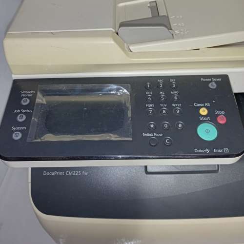 富士施樂 Fuji Xerox CM225fw(零件機) +跟12盒碳粉 4合1無線鐳射打印機 not canon ...