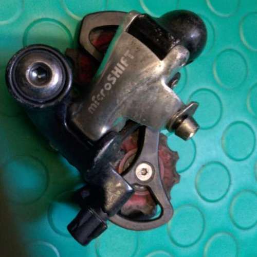 SHIMANO 黑色BCD 130 53T齒片 microSHIFT 後變速器 波腳