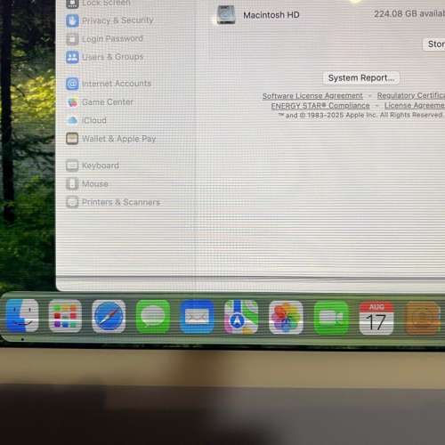 Apple iMac M1 24吋 2021 （螢幕有小缺陷，請看清楚描述。）