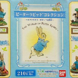 全新 BANDAI 彼得兔世界 THE WORLD OF PETER RABBIT 全6種