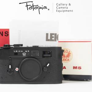 || Leica M5 - Black / 50th Jahre with packing ||