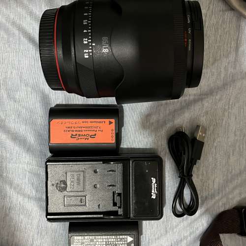 Panasonic Lumix S5M2 相機+2060kit鏡and Meike 85 F1.8鏡頭