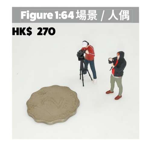 🌟【收藏控必看】1:64 微縮人偶模型登場！
