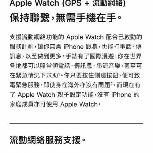 apple watch 10 46mm LTE版 香港行貨