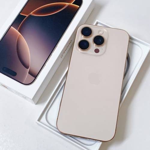 iPhone 16 pro 256GB 沙漠金（不議價的）