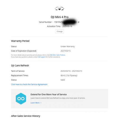 [觀塘實體店] 二手 DJI Mini4 Pro Fly More Combo (DJI RC) *連廣角鏡+增高腳+ Car...