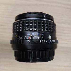 Pentax M 50mm f1.4 連 日本shoten轉接環