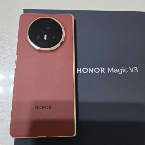 Honor 榮耀 Magic V3 絲路敦煌 (香港行貨, 有保養, 99.9%new)