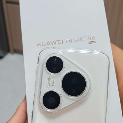 華為Pura80pro 港行12/512gb白色99.9%新