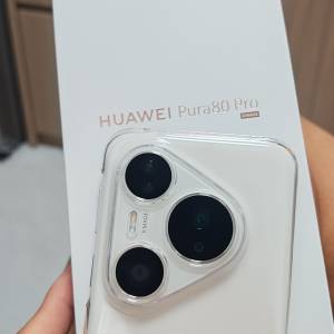 華為Pura80pro 港行12/512gb白色99.9%新