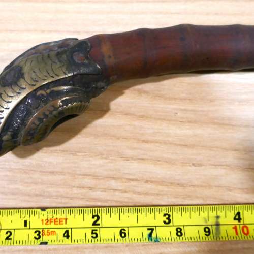 幾拾年前物品清貨~古董竹煙咀1支