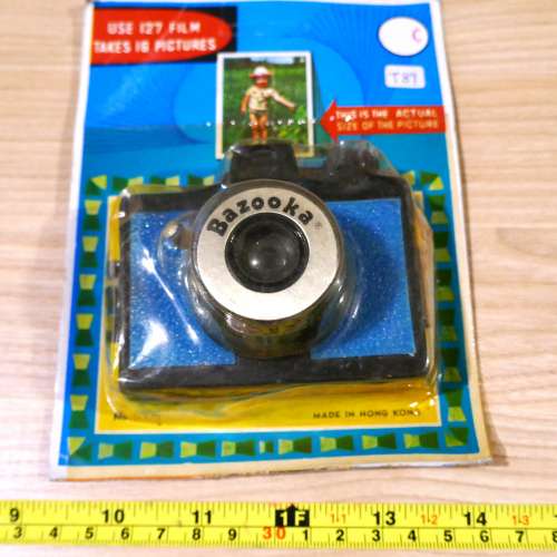 幾拾年前物品清貨~古董相机一個127菲林