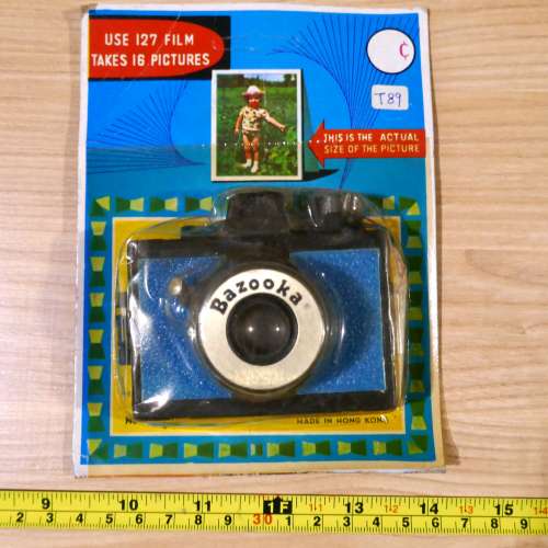 幾拾年前物品清貨~古董相机一個127菲林