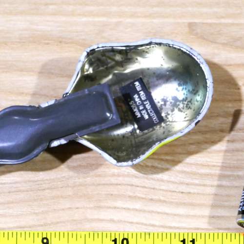 幾拾年前物品清貨~古董鐵皮玩具鴨1件