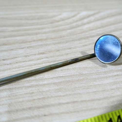 幾拾年前物品清貨~古董牙醫鏡仔1件