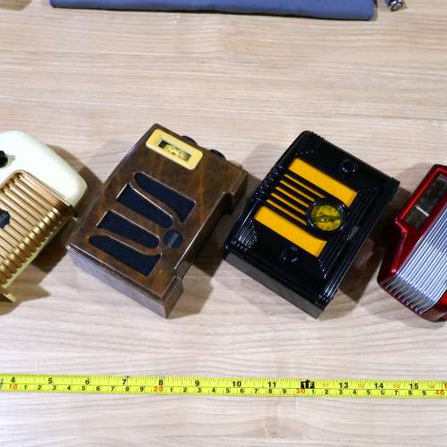 古董可樂收音机共四個