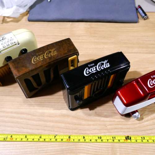 古董可樂收音机共四個