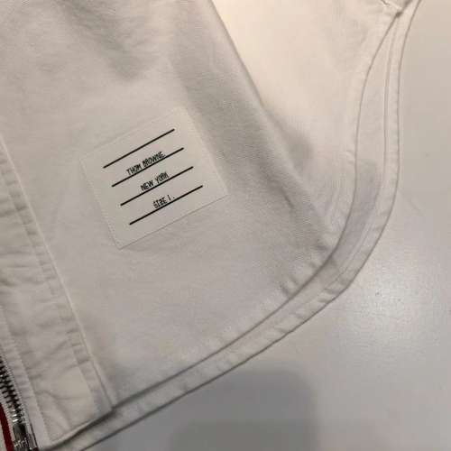 全新THOM BROWNE拉鍊恤衫