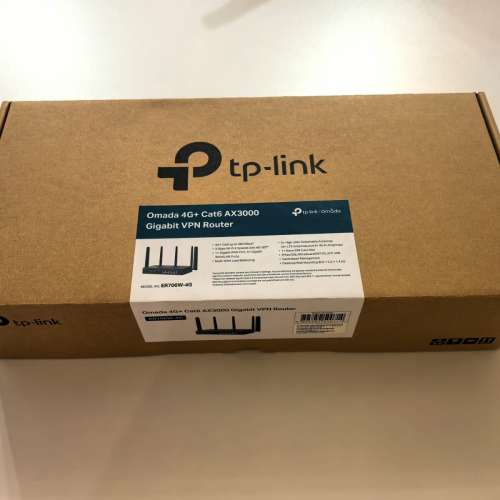 TP-Link Omada AX3000 4G+  VPN router