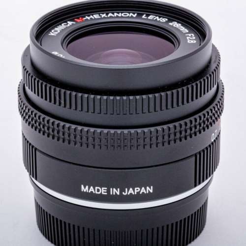 [[ 全套 原盒]] Konica M-Hexanon 28mm f2.8, Leica M Mount 極新