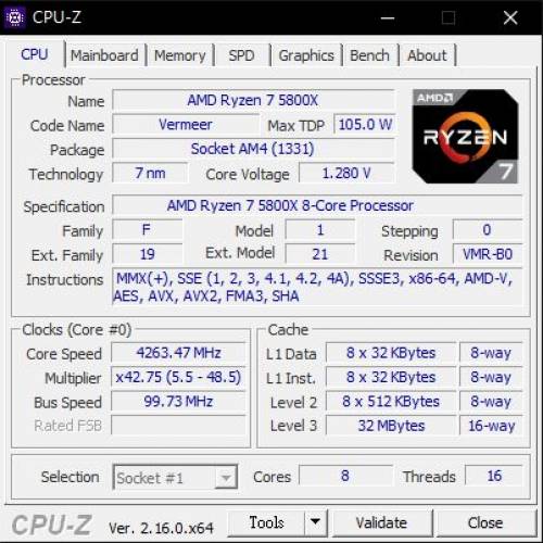 R7 5800 B450 PRO 4 32GB RAM