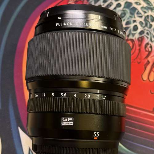 Fujifilm FUJINON GF 55mm F1.7 R WR