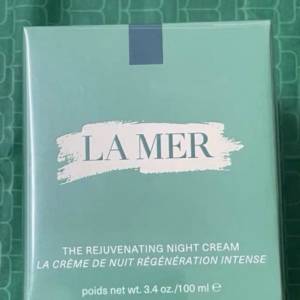 專櫃LA MER奇蹟晚霜100mlTHE NEW REJUVENATING NIGHT CREAM全新精華修復晚霜 海藍之...