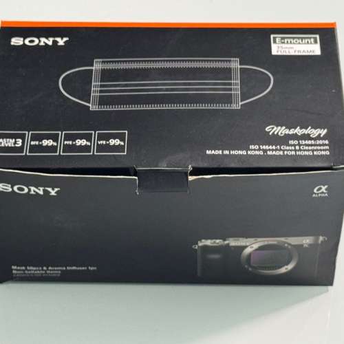 Sony Maskology E-mount 35mm 全片幅  口罩