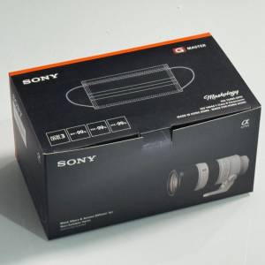 Sony Maskology Alpha G master 鏡頭口罩