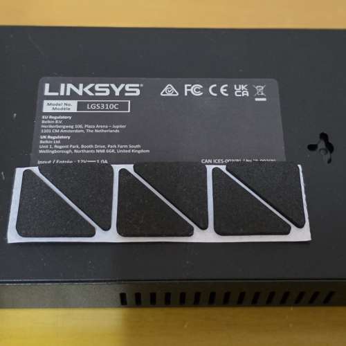Linksys network 8 port 1Gb managed switch LGS-310C