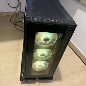 售二手i7第8代組裝電腦 夠打機文書剪片, RGB燈新淨機箱
