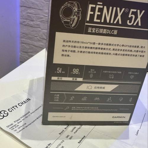 Garmin Fenix 5X