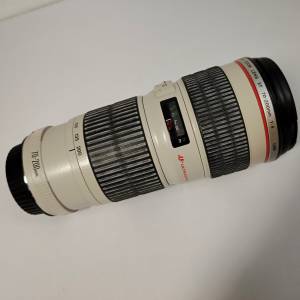 正品Canon EF 70-200mm f/4L IS USM遠攝變焦鏡頭 送保護套 少用正常