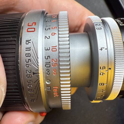 徠卡 elmar m 50 F2.8 11823 復刻版鏡頭 伸縮鏡頭