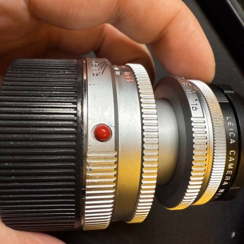 徠卡 elmar m 50 F2.8 11823 復刻版鏡頭 伸縮鏡頭