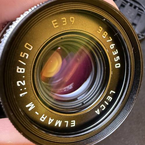 徠卡 elmar m 50 F2.8 11823 復刻版鏡頭 伸縮鏡頭