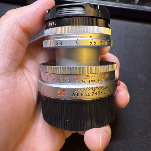 徠卡 elmar m 50 F2.8 11823 復刻版鏡頭 伸縮鏡頭