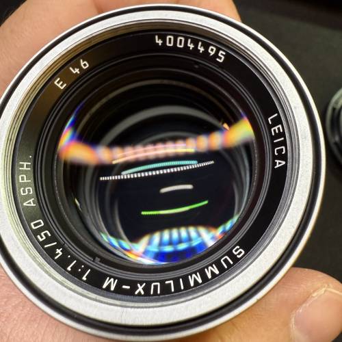 徠卡 Leica summilux 50 F1.4 11892 銀色純銅版 11891 鏡頭