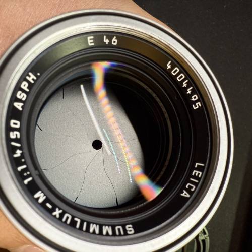 徠卡 Leica summilux 50 F1.4 11892 銀色純銅版 11891 鏡頭